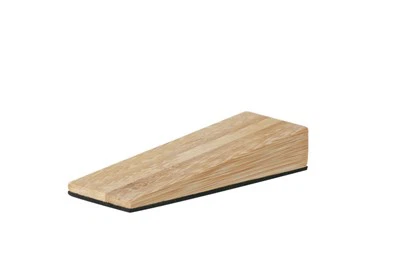 Tope de puerta de madera